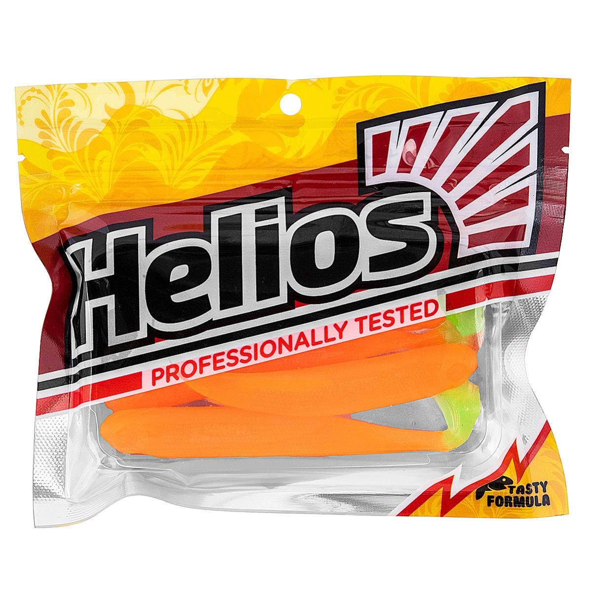 Виброхвост Jumbo 4,95"/12.5 см Orange & Greene 5шт. (HS-7-025) Helios Виброхвост Jumbo 4,95"/12.5 см Orange & Greene 5шт. (HS-7-025) Helios