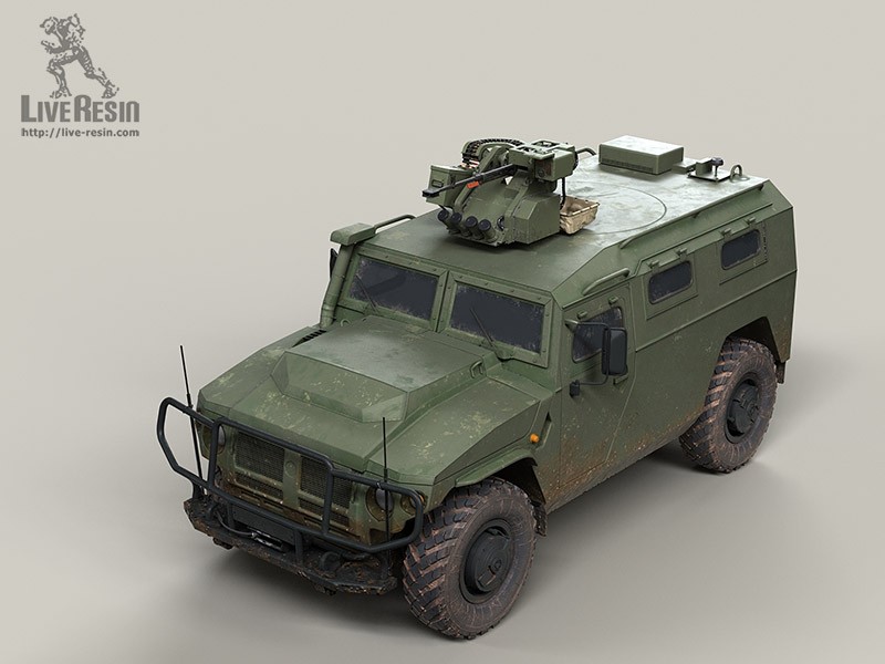 LRE35301 Армейский бронированный многоцелевой автомобиль ТИГР-М, серия модификаций - Боевой модуль с дистанционным управлением Арбалет-ДМ LRE35301 Армейский бронированный многоцелевой автомобиль ТИГР-М, серия модификаций - Боевой модуль с дистанционным управлением Арбалет-ДМ