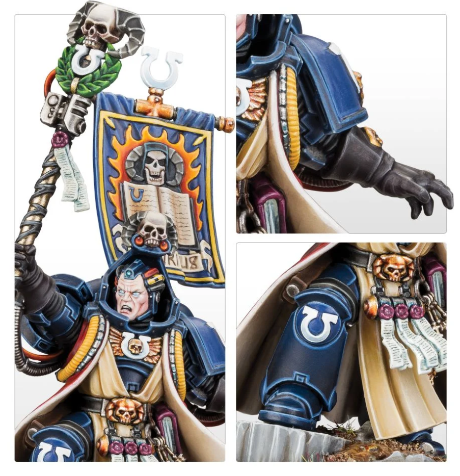 55-22GW Набор Ультрамарины. Старший Библиарий Тигурий (Ultramarines Chief Librarian Tigurius) 55-22GW Набор Ультрамарины. Старший Библиарий Тигурий (Ultramarines Chief Librarian Tigurius)
