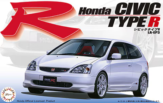 FU04686 Автомобиль Honda Civic Type-R LA-EP3 '01 Fujimi FU04686 Автомобиль Honda Civic Type-R LA-EP3 '01 Fujimi