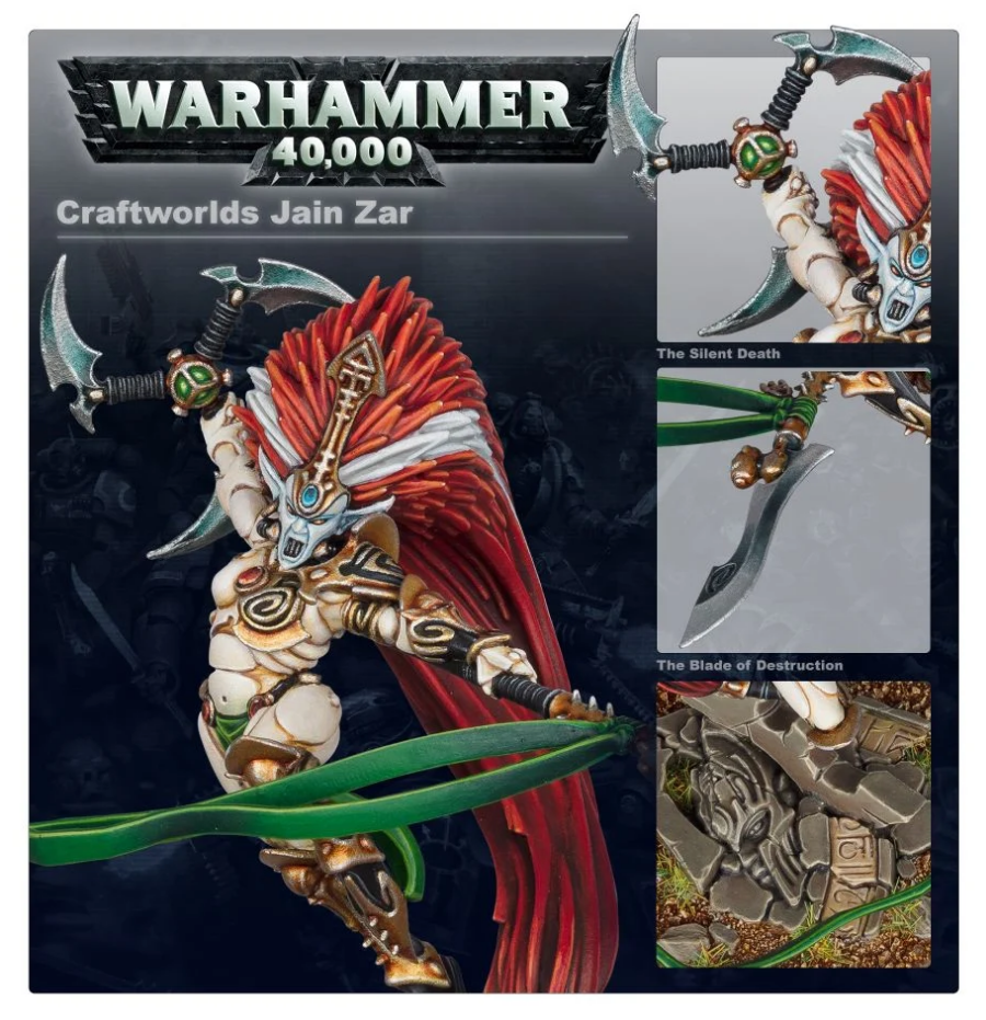 46-49GW Набор Искусственные Миры. Джаин Зар (Craftworlds Jain Zar) 46-49GW Набор Искусственные Миры. Джаин Зар (Craftworlds Jain Zar)