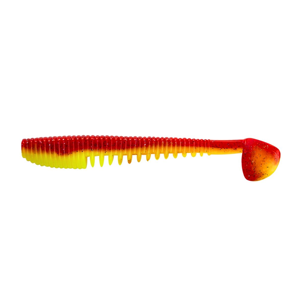 Виброхвост Varuna 4,33"/11см Red Lemon 7шт. (HS-35-050) Helios Виброхвост Varuna 4,33"/11см Red Lemon 7шт. (HS-35-050) Helios