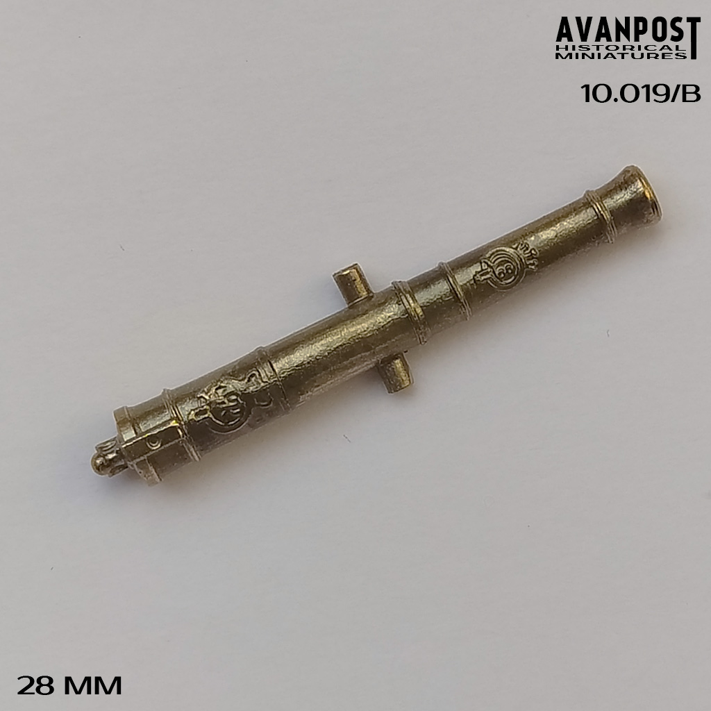 10.019/ВАП Бронзовый ствол для британской длинной 6-фунтовой пушки Аванпост