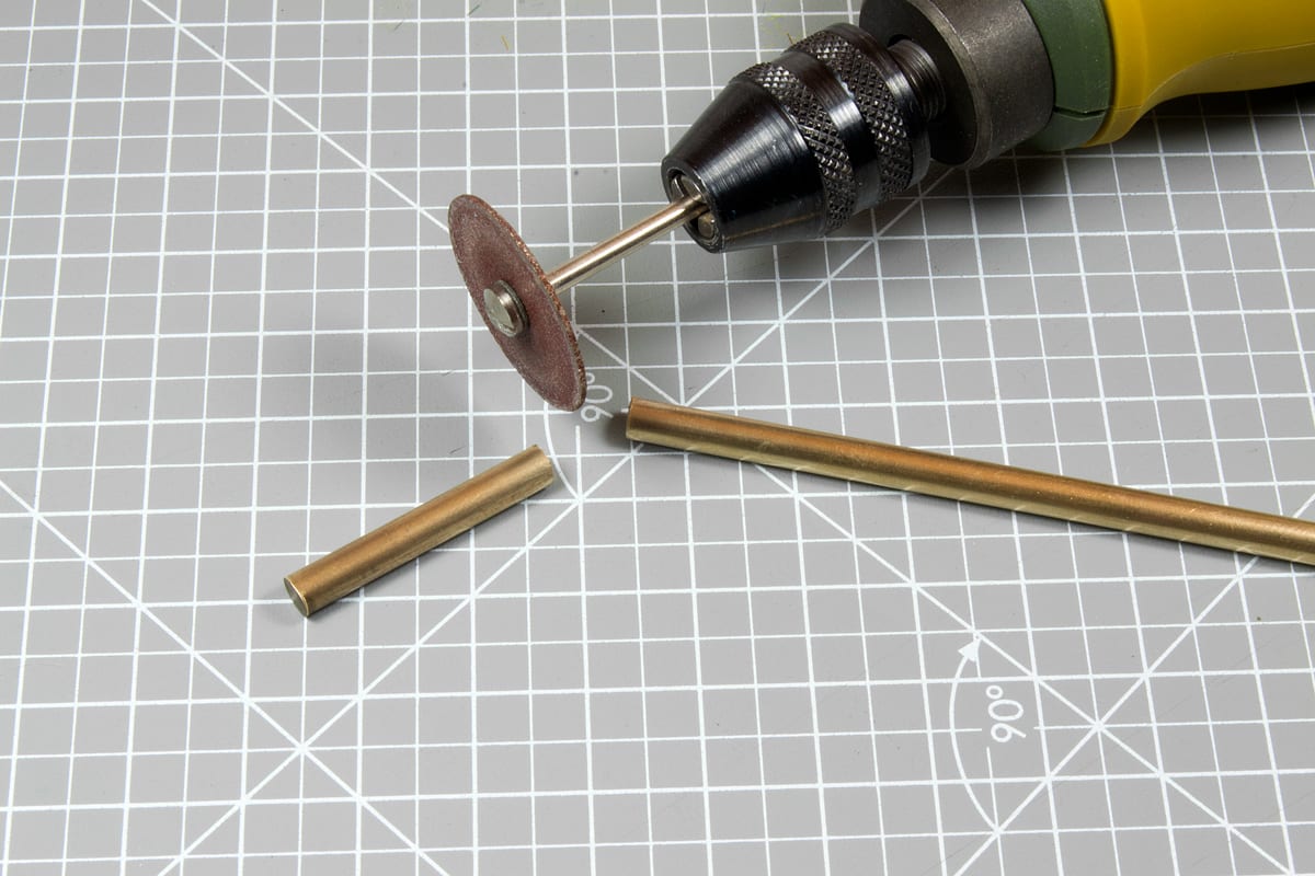 AK9118 Трубочка латунная BRASS PIPES 2,0mm, 2 units