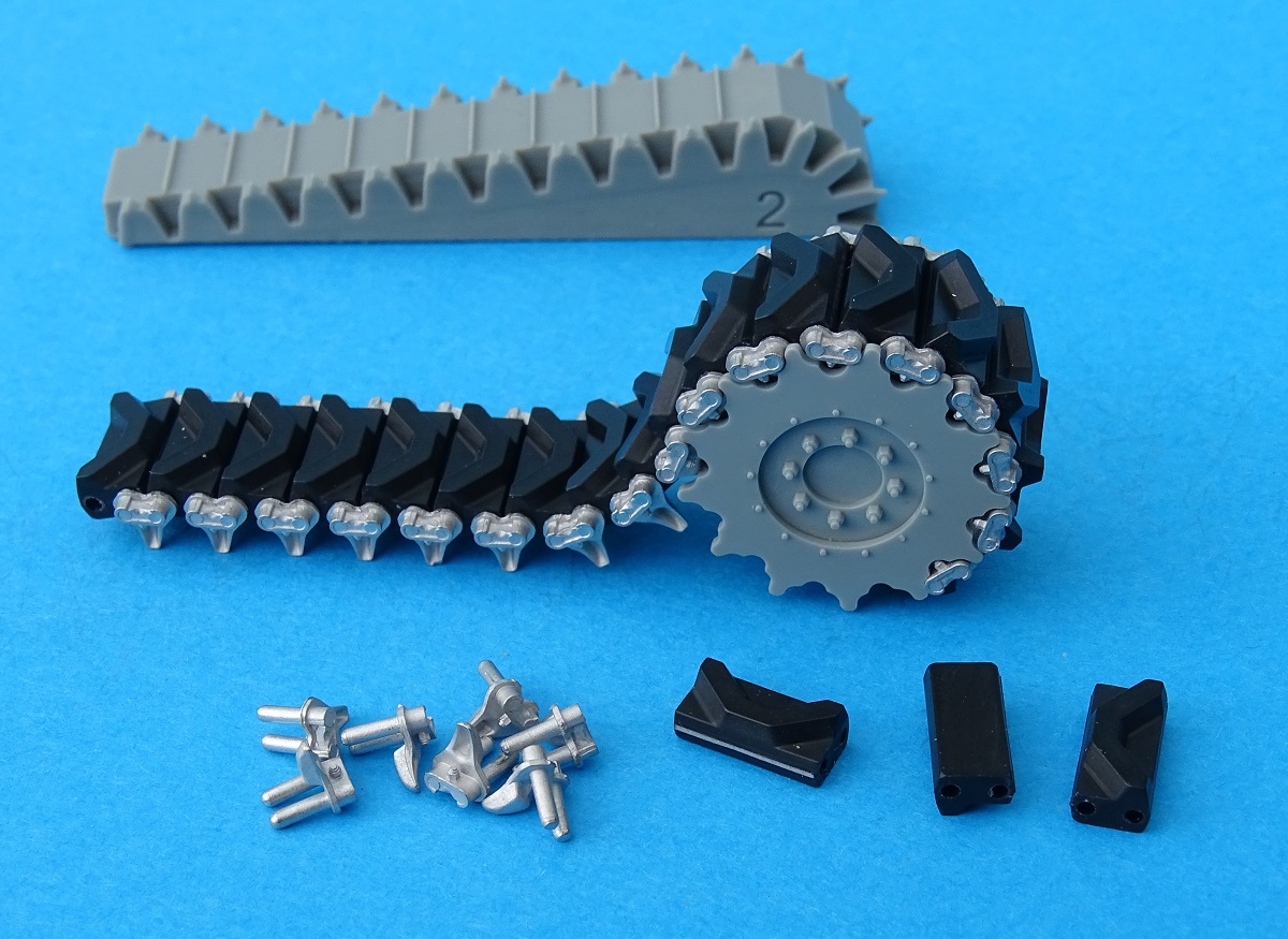 MTL-35122/311 Металлические траки для  М4А3 (76) ШЕРМАН, тип T48 с уширителями 