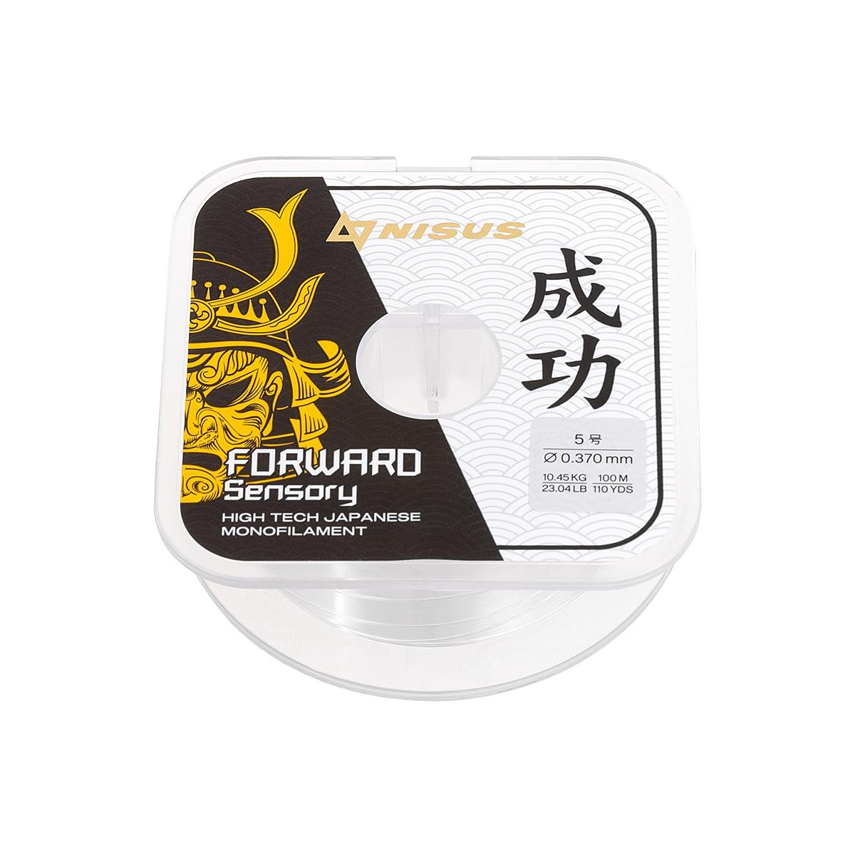 Леска FORWARD Sensory 0,370mm/100m Nylon Transparent (N-FS-0370-100) Nisus( цена указана за упаковку, в количестве 10шт.)