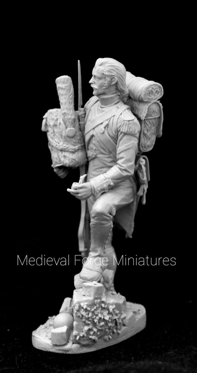 C-75-074 Фигура Grenadier a pied de la Garde Imperiale Medieval Forge Miniatures