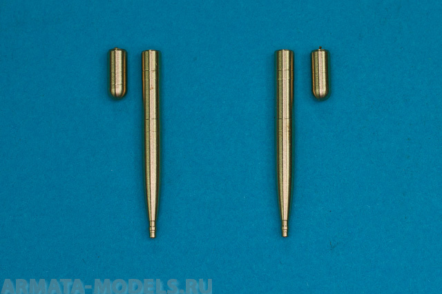 48AB09RB Точеный ствол 20mm Hispano & Fairing Blanks (2 Each.) (Used in Spitfire 'E' wing) 48AB09RB Точеный ствол 20mm Hispano & Fairing Blanks (2 Each.) (Used in Spitfire 'E' wing)