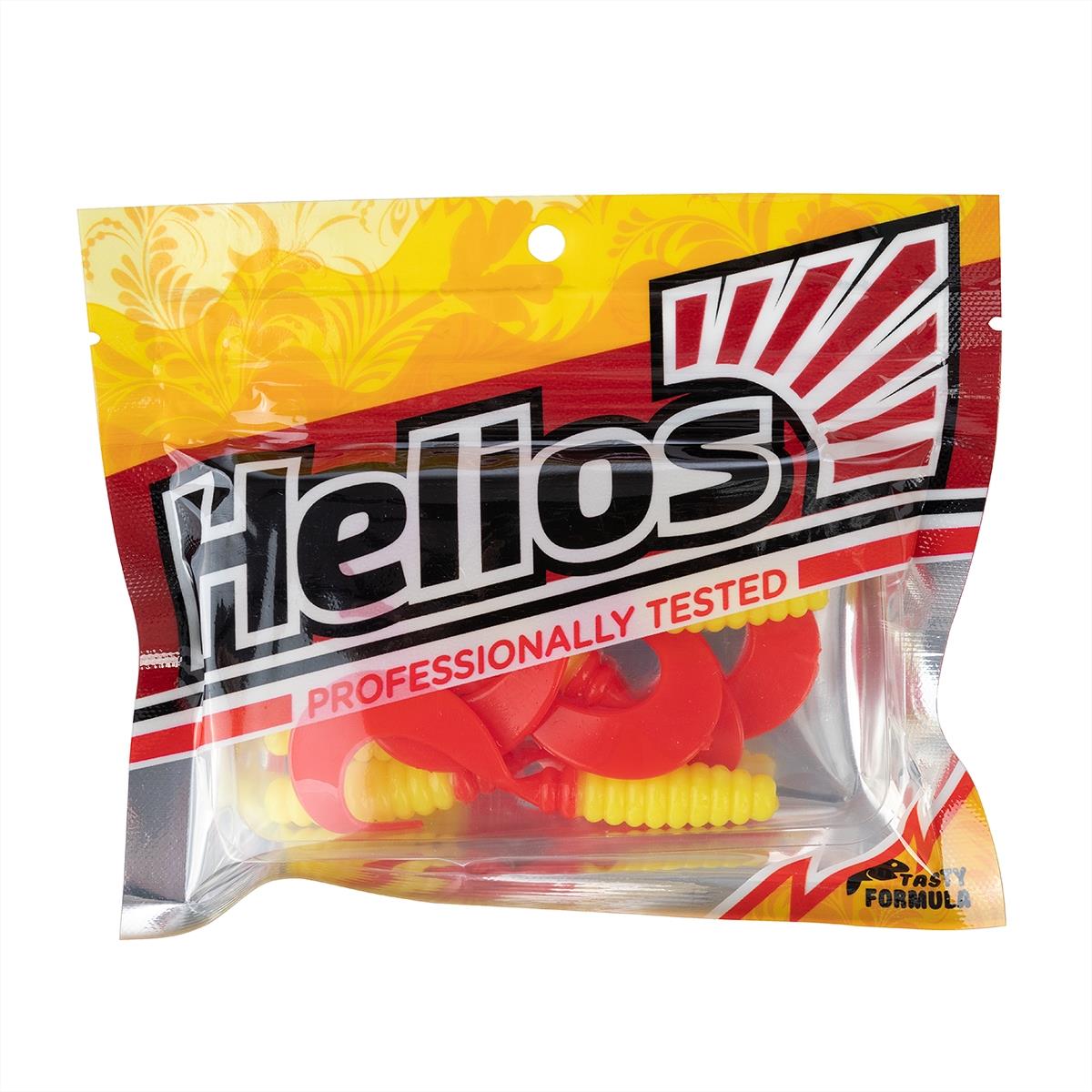 Твистер Credo 2,35"/6,0 см Yellow RT 7шт. (HS-10-038) Helios Твистер Credo 2,35"/6,0 см Yellow RT 7шт. (HS-10-038) Helios