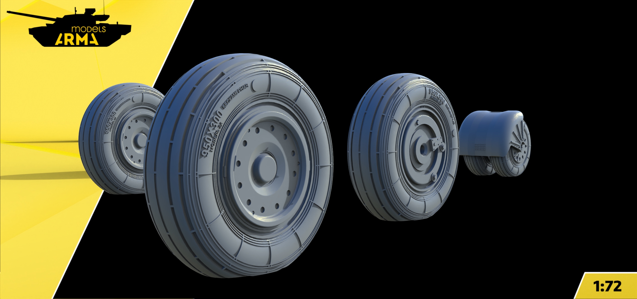 AM72478 Колеса для Миг-31