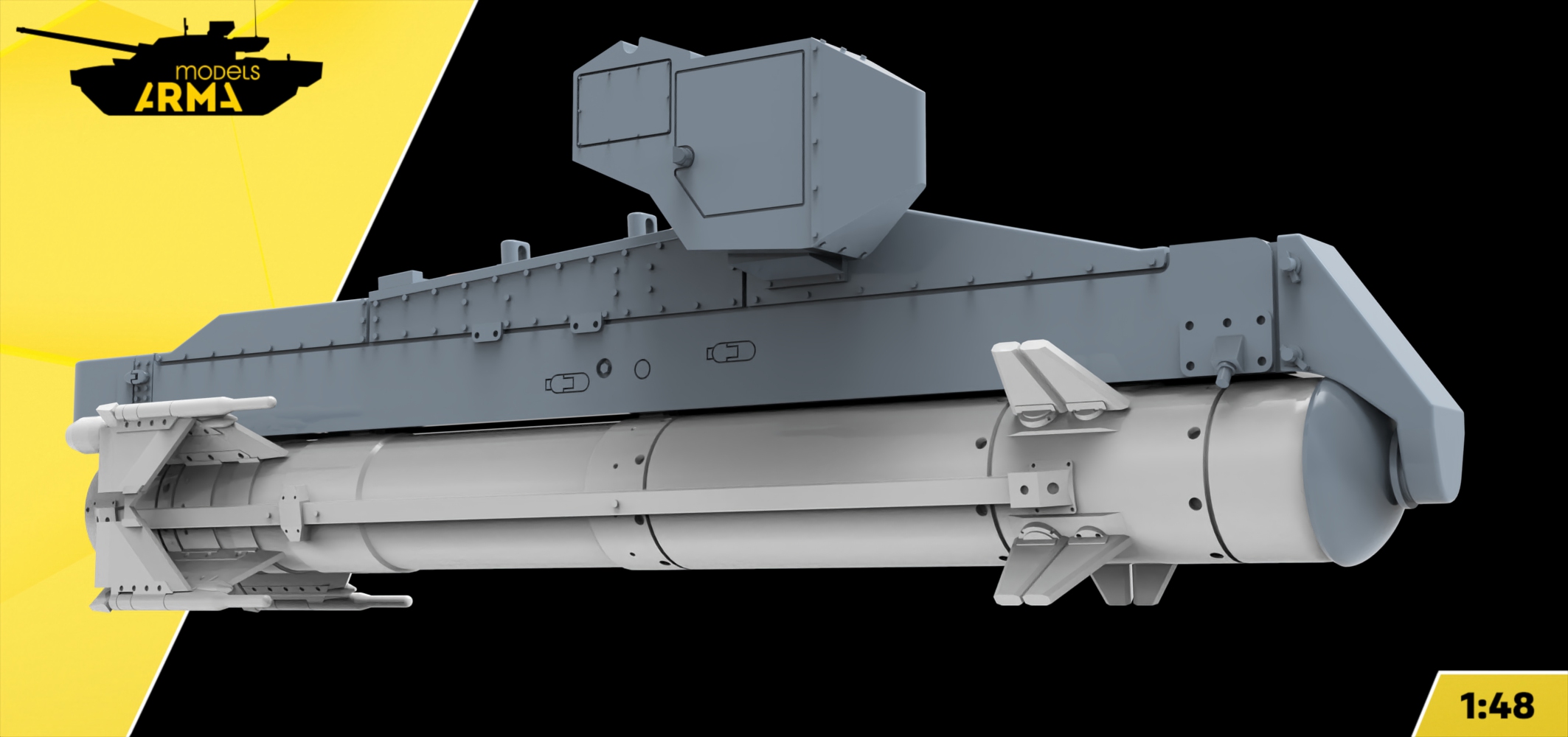 AM48269 Одиночный ЛМУР 305 с АПУ-305 Магнето 1 шт. (Не для свободной  продажи) Arma Models, 1/48