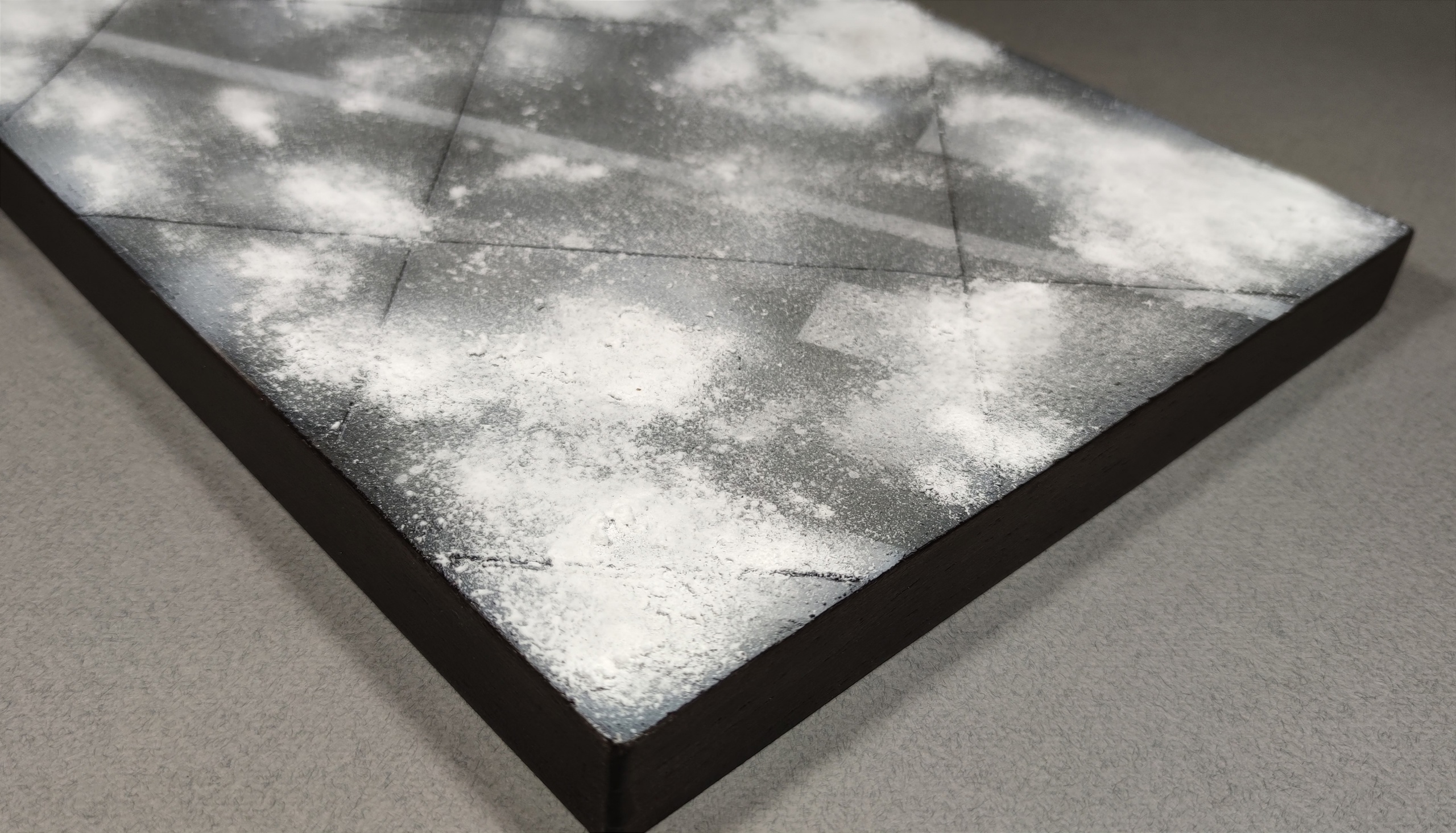 AM48256 Авторская подставка премиум уровня  quot;Зимний аэродромquot;