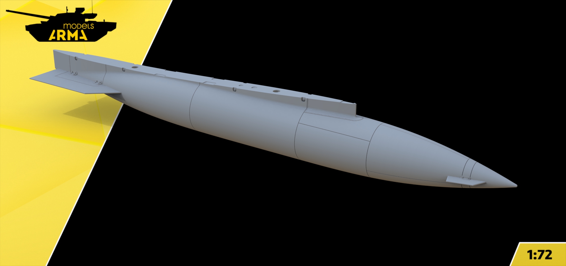 AM72503 Подфюзеляжный ПТБ для Т4 Сотка для Т-4 «Сотка» 1 шт