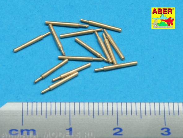 ABR-1:350-L-36  Дополнения для  Set of 14 pcs 152mm (6in) L50 Vickers Mk.M type 41  barrels for Kongo, Haruna, Hiei, Kirishima, Fuso, Yamashiro для  1/350 ABR-1:350-L-36  Дополнения для  Set of 14 pcs 152mm (6in) L50 Vickers Mk.M type 41  barrels for Kongo, Haruna, Hiei, Kirishima, Fuso, Yamashiro для  1/350