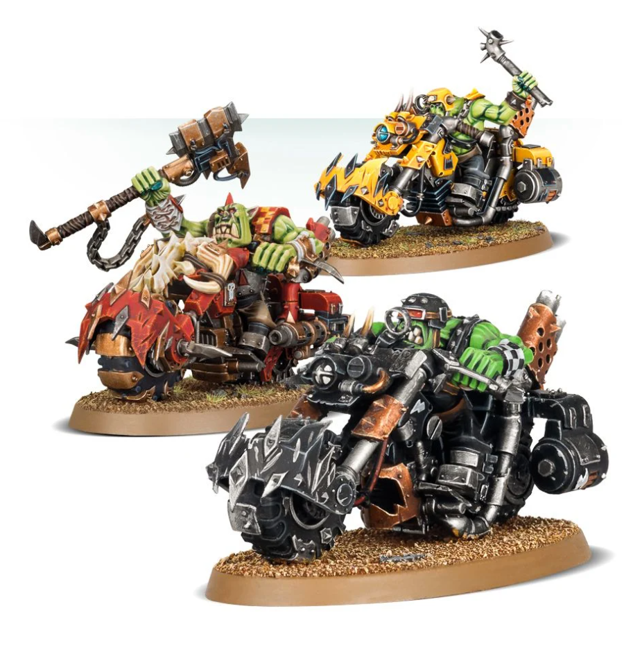 50-07GW Набор Орки: Банда Боевых Байкеров (Ork Warbiker Mob) 50-07GW Набор Орки: Банда Боевых Байкеров (Ork Warbiker Mob)