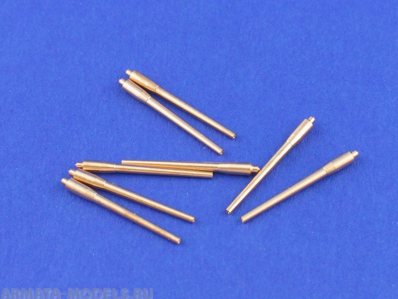 ABR-1:700-L-01  Дополнения для  Set of 8 pcs 380 mm long barrels for ships Richelieu, Jean Bart для  1/700 ABR-1:700-L-01  Дополнения для  Set of 8 pcs 380 mm long barrels for ships Richelieu, Jean Bart для  1/700