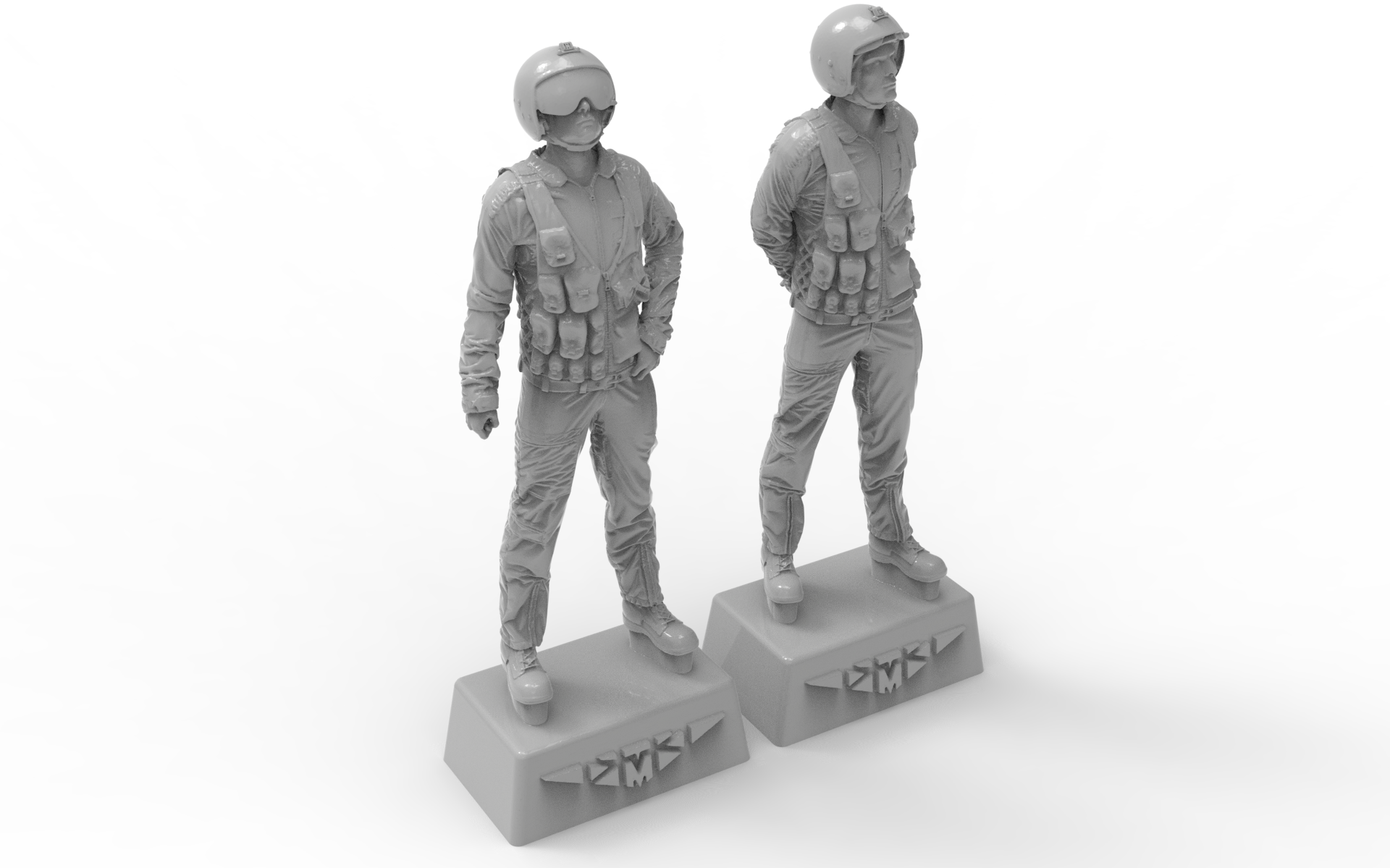 48524-3-1TMP Пилоты ВКС РФ набор №7-3 (2шт) Temp Models