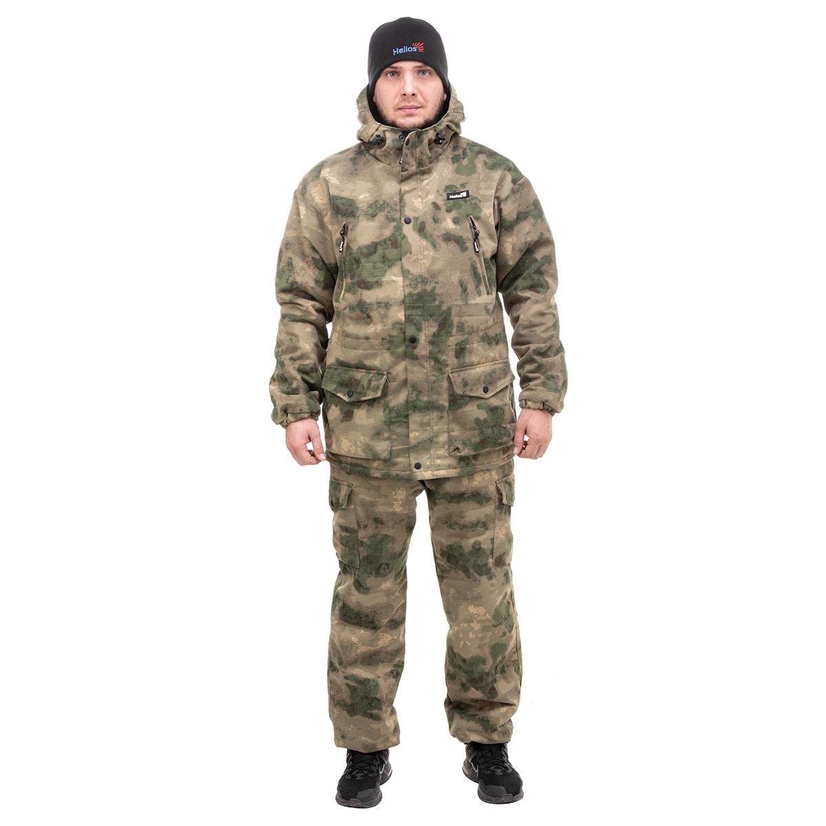 Костюм демисезонный на флисе Дельта-2 мох RG р.52 /170-176 Helios