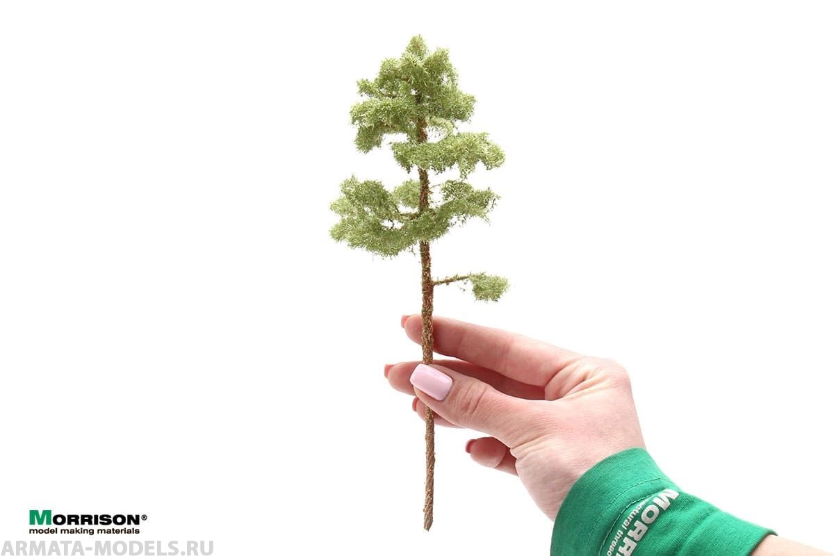 011sop020 Реалистичная модель сосны для макета. Высота 20 см