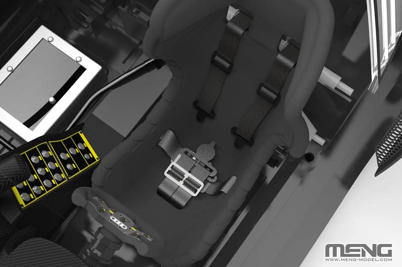 CS-008 Сборная модель AUDI R8 LMS EVA RT TEST TYPE-01 TSRT R8 Meng