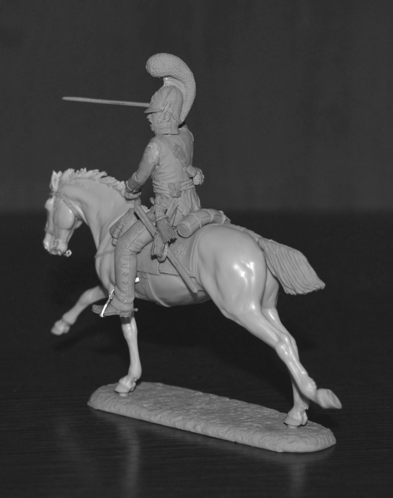 CHM-54352. Офицер Лейб-Гвардии Конного полка, Россия 1804-07 гг. 54 мм. Материал - смола. Chronos Miniatures