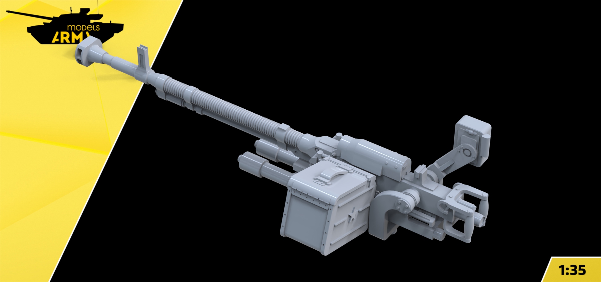 AM35982 Пулемет зенитный ДШК для ИС-2 (Не для свободной продажи) Arma Models