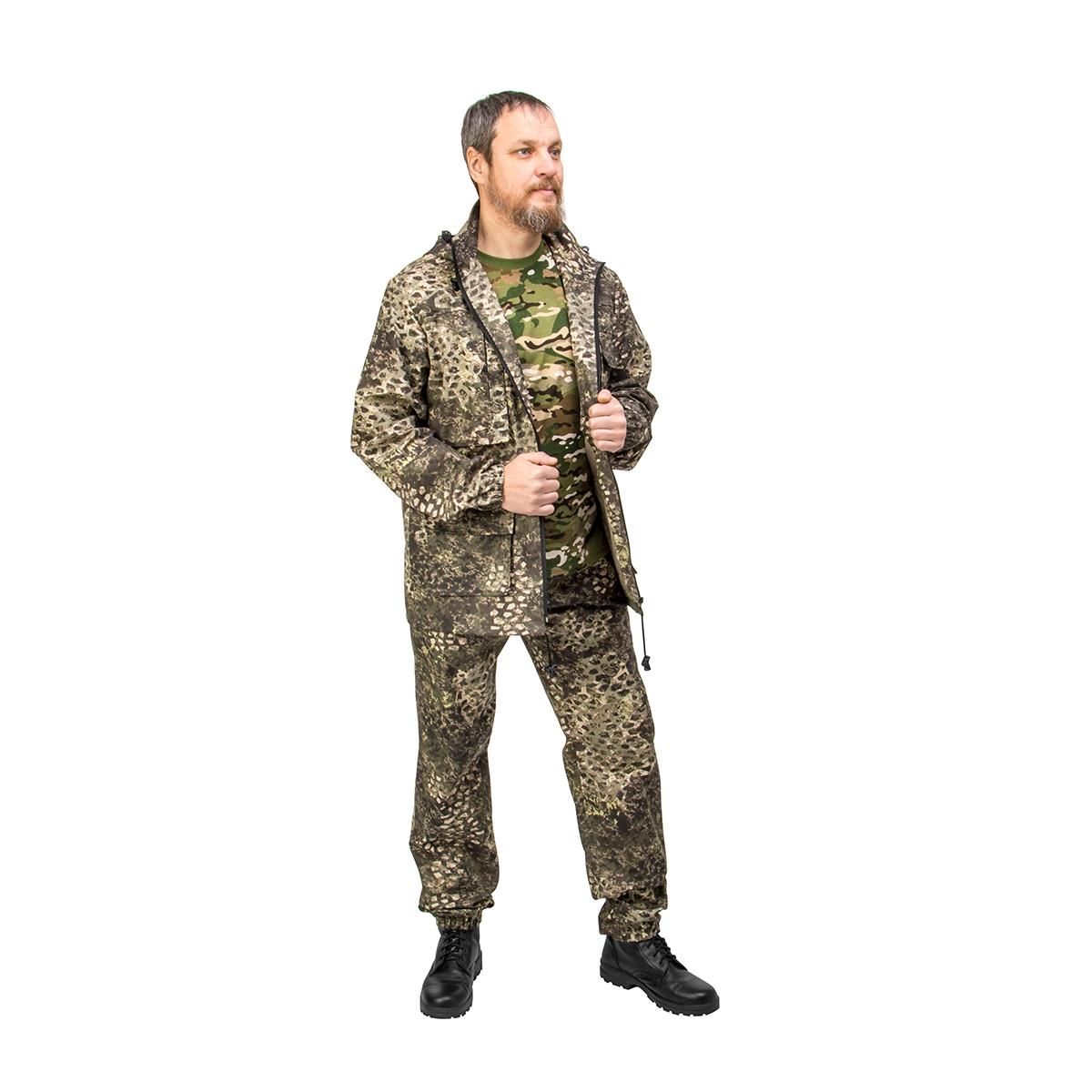 Костюм летний противомоскитный Разведчик, цв.КМФ Стоун р.60-62/182-188 Helios