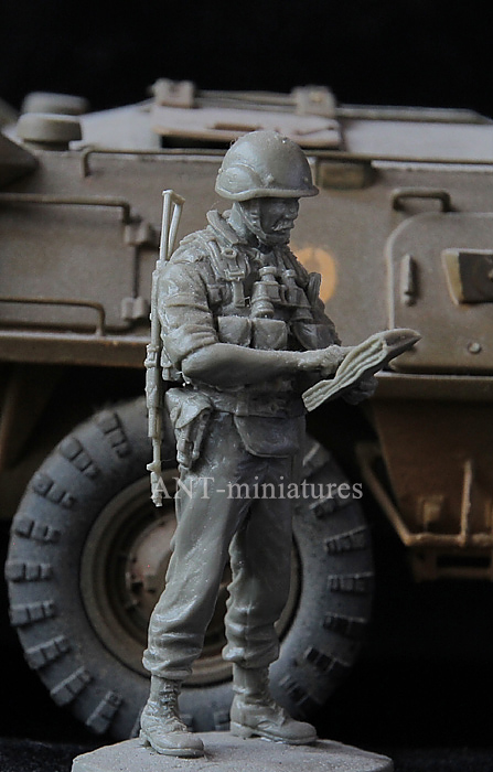 № 35-67 Фигурка Russian airborne officer. August 2008. Southern Osetia. Ant Miniatures № 35-67 Фигурка Russian airborne officer. August 2008. Southern Osetia. Ant Miniatures
