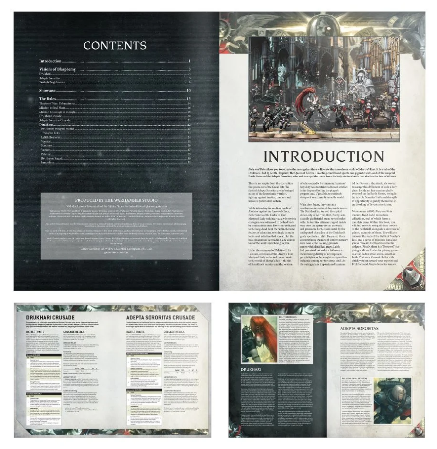 PP-60GW Набор Вархаммер 40000: Благочестие и Боль (англ.) (Warhammer 40000: Piety and Pain (Eng)) PP-60GW Набор Вархаммер 40000: Благочестие и Боль (англ.) (Warhammer 40000: Piety and Pain (Eng))