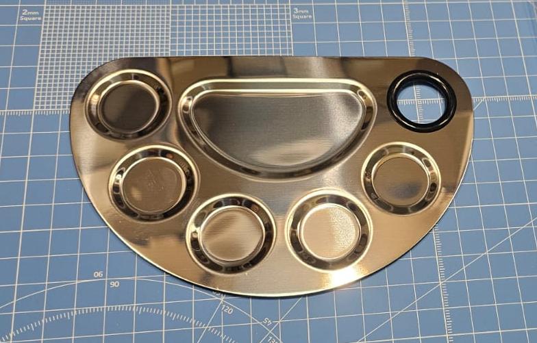 16703J Палитра овальная, 5 ячеек