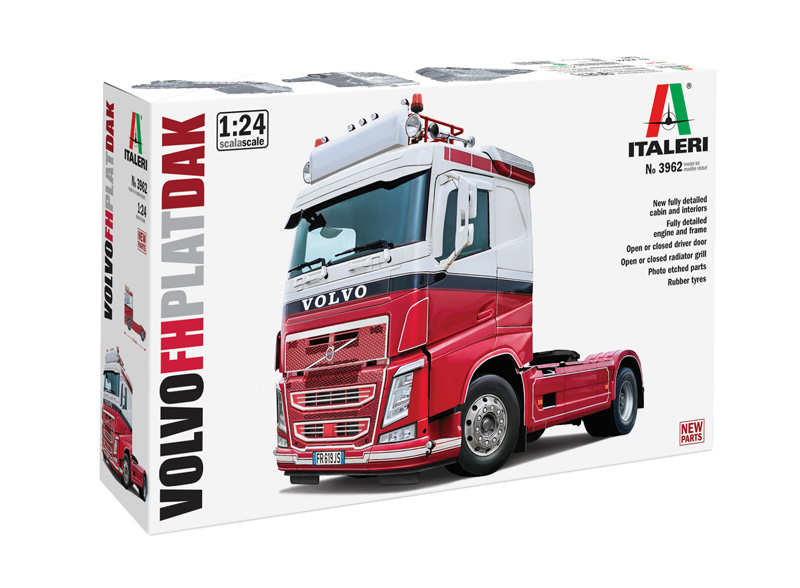 3962ИТ ГРУЗОВИК Volvo FH PLAT DAK Italeri 3962ИТ ГРУЗОВИК Volvo FH PLAT DAK Italeri