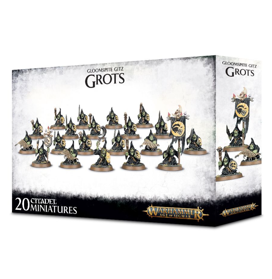 89-07 Набор Сумрачные Поганцы. Гроты (Gloomspite Gitz Grots) 89-07 Набор Сумрачные Поганцы. Гроты (Gloomspite Gitz Grots)