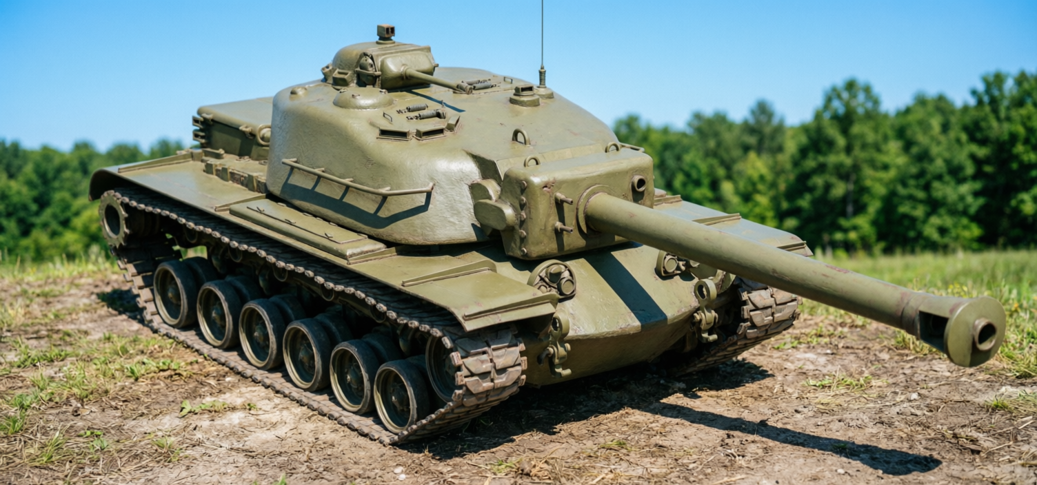 AM36096 Сверхтяжелая американская противотанковая самоходная артиллерийская установка T110E4 Arma Models