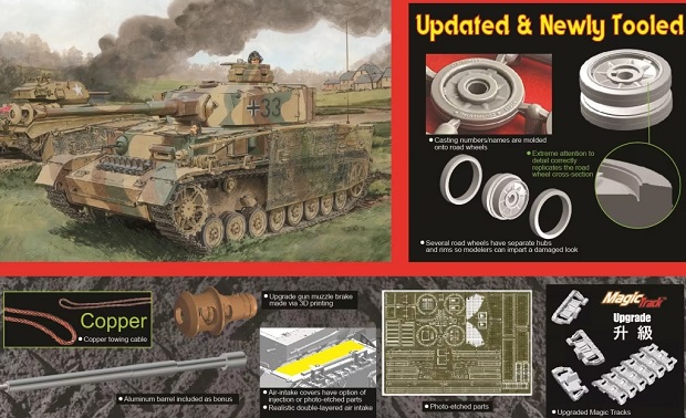 6729Д Сборная модель Pz.Kpfw.IV Ausf.J LAST PRODUCTION (PREMIUM) Dragon