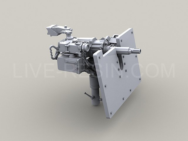 LRE35074 Автоматический 40 мм гранатомёт Mk47 [ALGL] Striker 40 на основании Vinghog ICSW с бронированным щитом S.A.G. (Save-A-Gunner)