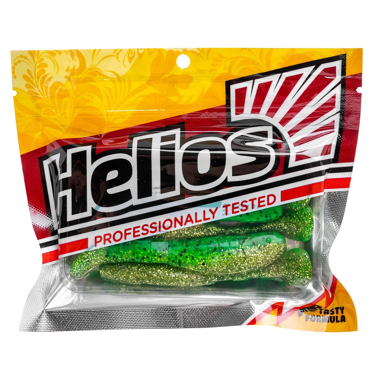 Виброхвост Chubby 3,55"/9 см Green Peas 5шт. (HS-4-051) Helios Виброхвост Chubby 3,55"/9 см Green Peas 5шт. (HS-4-051) Helios