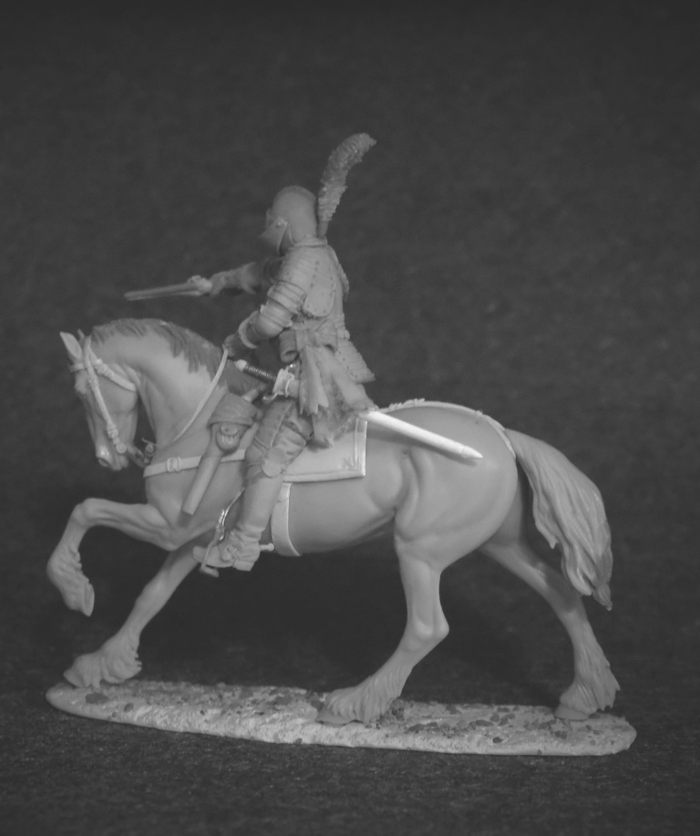 CHM-54287. Европейский кирасир, 1-я половина 17 века. Материал - смола. Chronos Miniatures