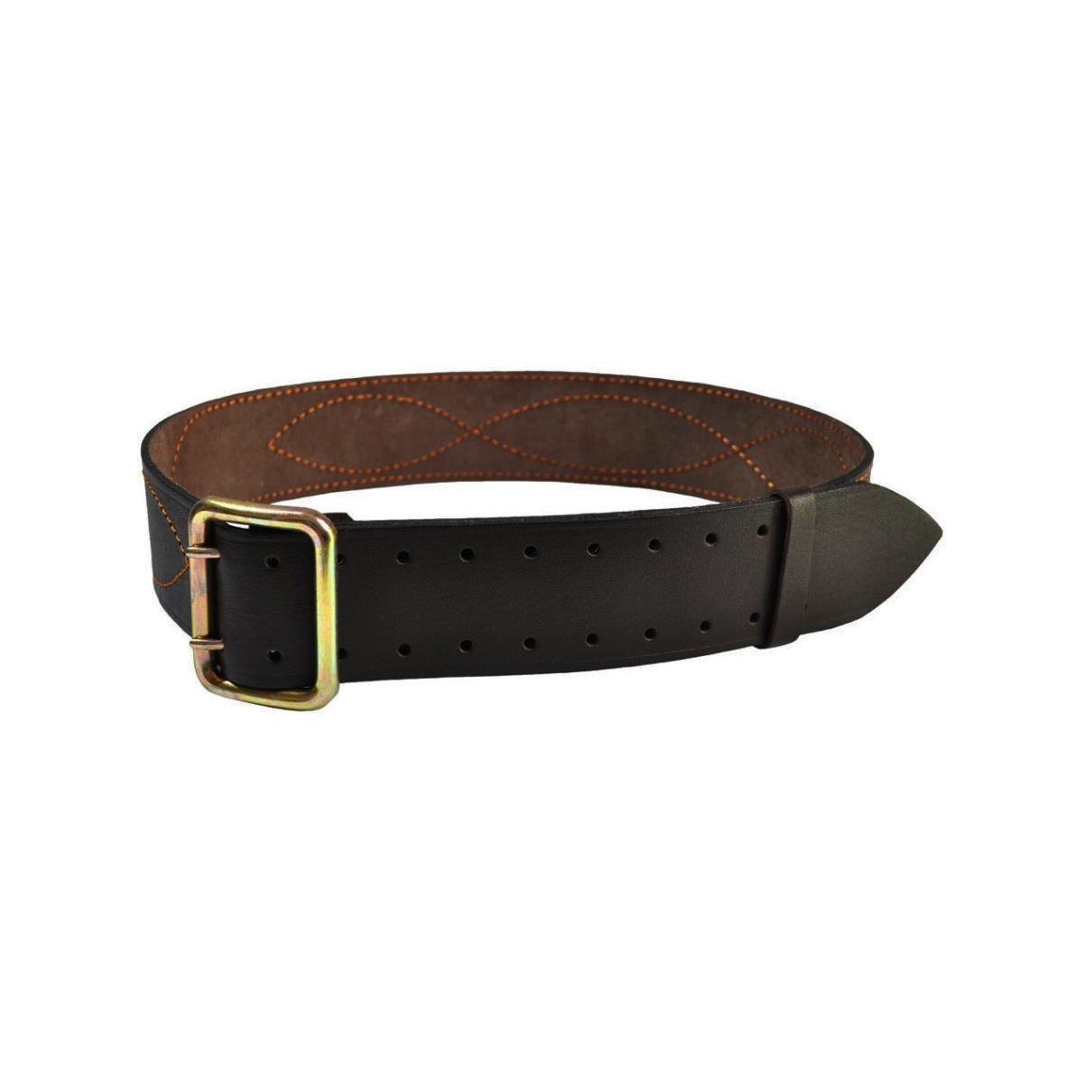 Ремень офицерский кожаный №2 черный (HS-Р-1 №2-1) Helios