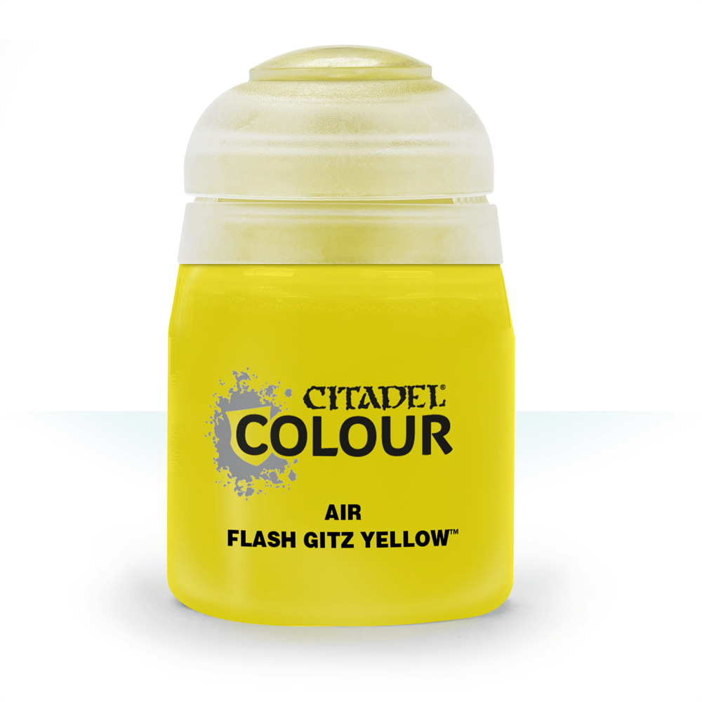 28-20GW Краска Эйр: жёлтая плоть поганцев (24мл)(AIR: FLASH GITZ YELLOW (24ML)) 28-20GW Краска Эйр: жёлтая плоть поганцев (24мл)(AIR: FLASH GITZ YELLOW (24ML))