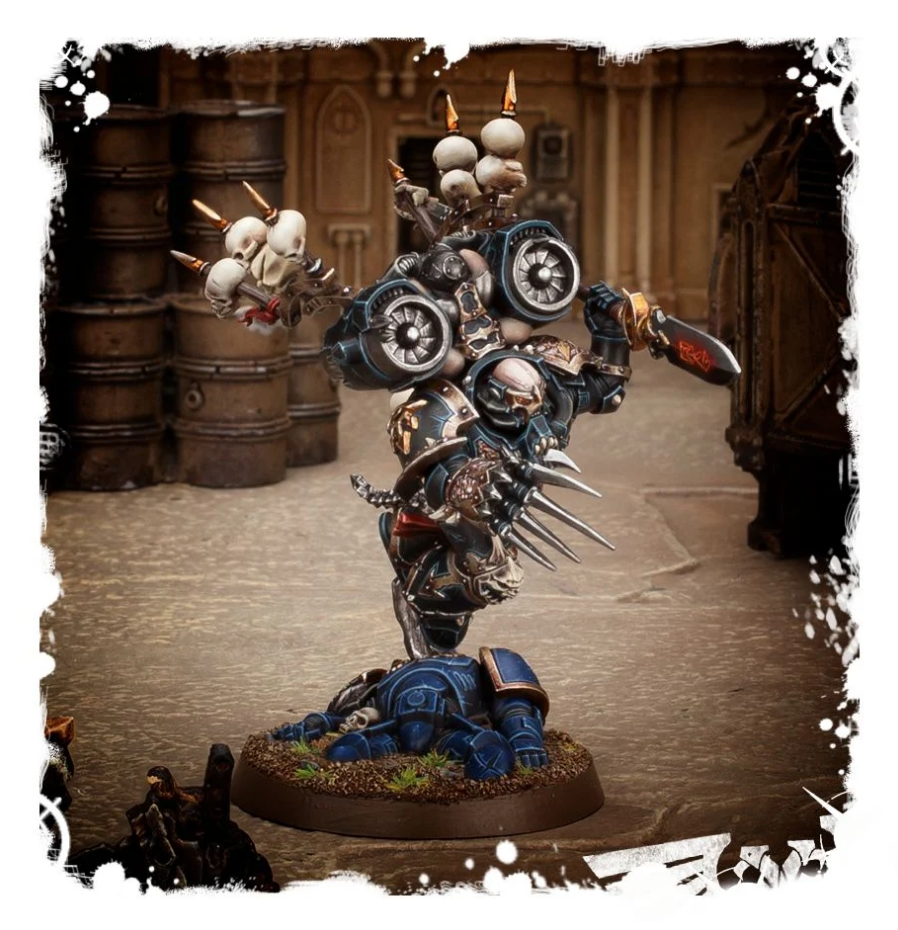43-23GW Набор Космодесант Хаоса. Хааркен Покоритель Миров (Chaos Space Marines. Haarken Worldclaimer, Herald of the Apocalypse) 43-23GW Набор Космодесант Хаоса. Хааркен Покоритель Миров (Chaos Space Marines. Haarken Worldclaimer, Herald of the Apocalypse)