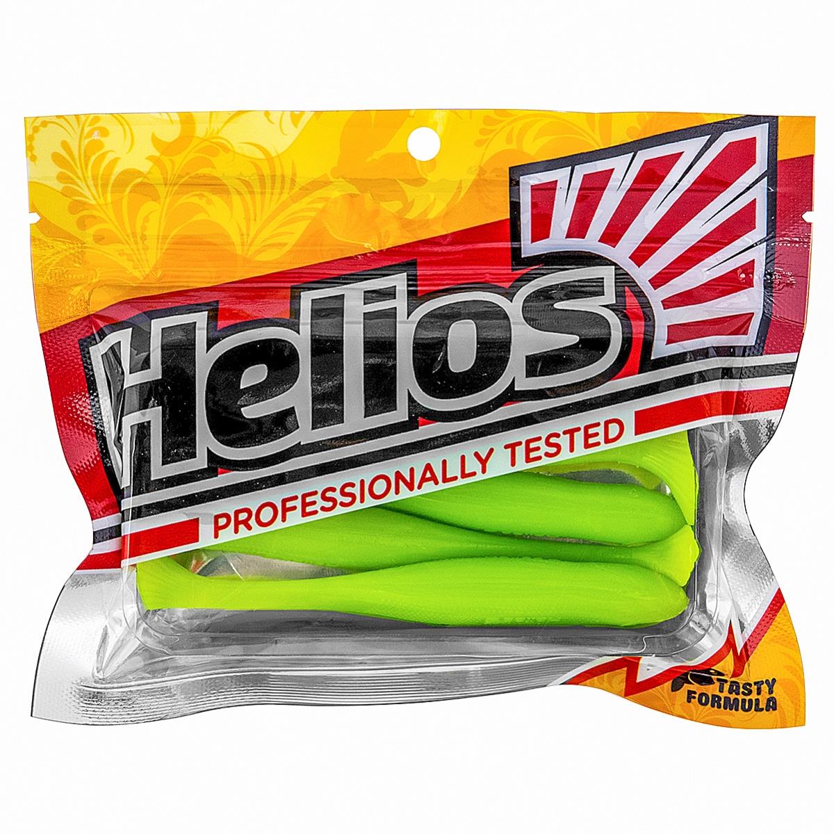 Виброхвост Jumbo 4,95"/12.5 см Lime 5шт. (HS-7-008) Helios Виброхвост Jumbo 4,95"/12.5 см Lime 5шт. (HS-7-008) Helios