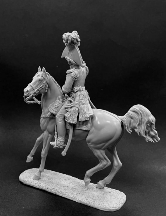 CHM-54262. Адъютант Лейб-Гвардии Литовского полка, Россия 1812-14 гг. 54 мм. Материал - смола. Chronos Miniatures