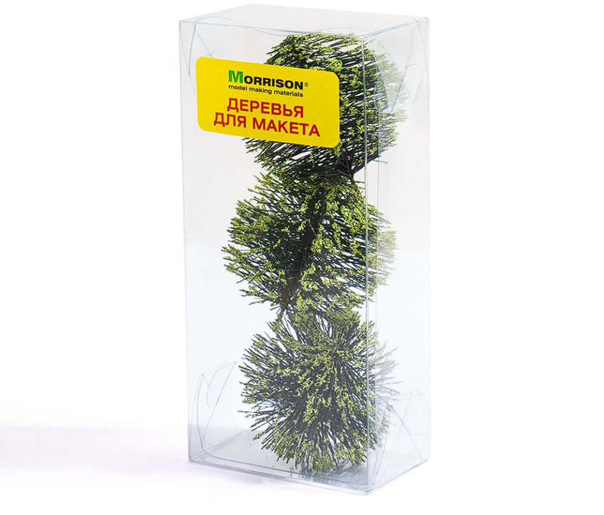 011-ek-n-3 Кустарники для макета. Набор 3 шт. Высота-70 мм.