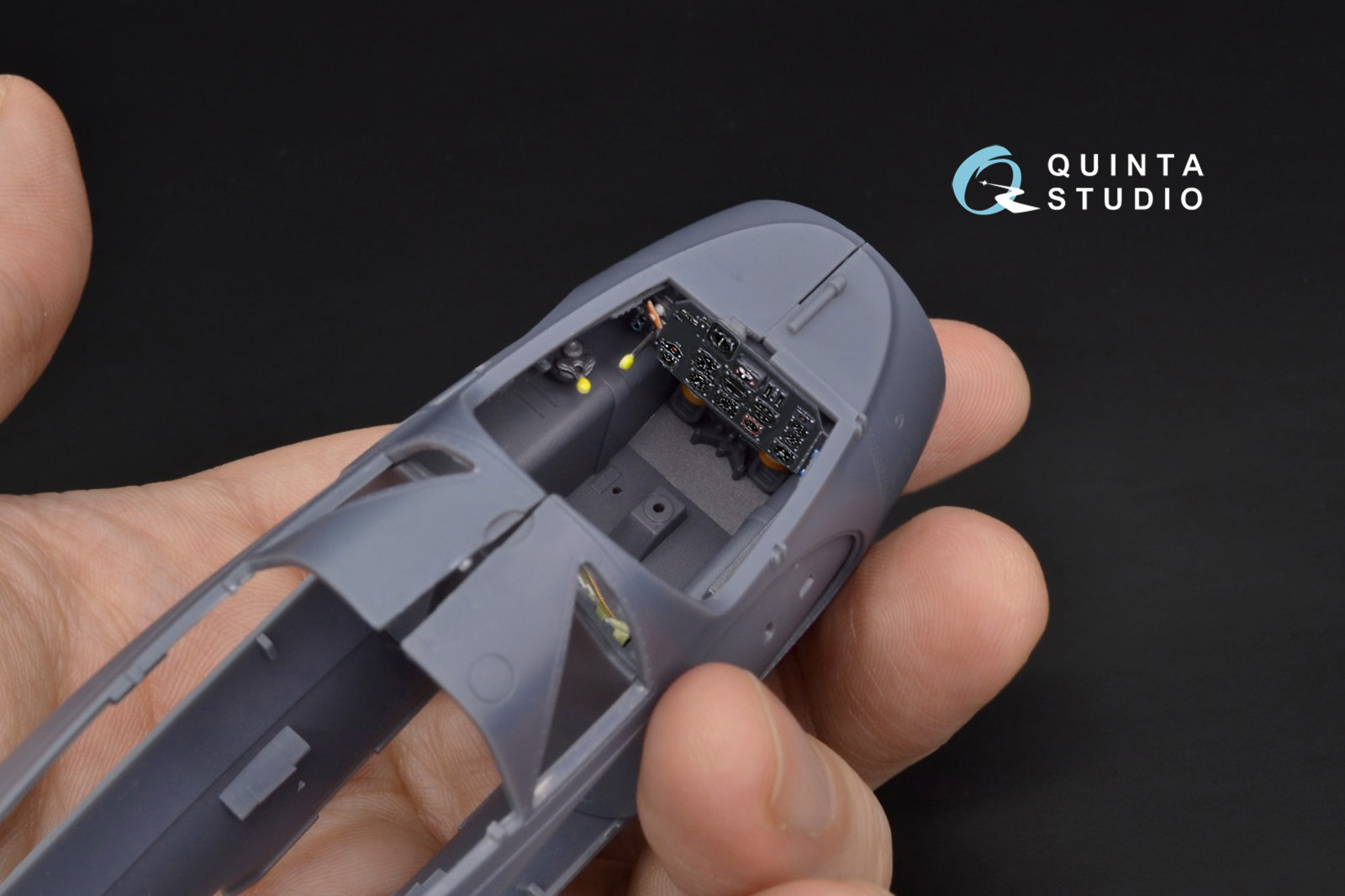 QD32017 1/32 3D Декаль интерьера кабины Me 163B (для модели Meng)