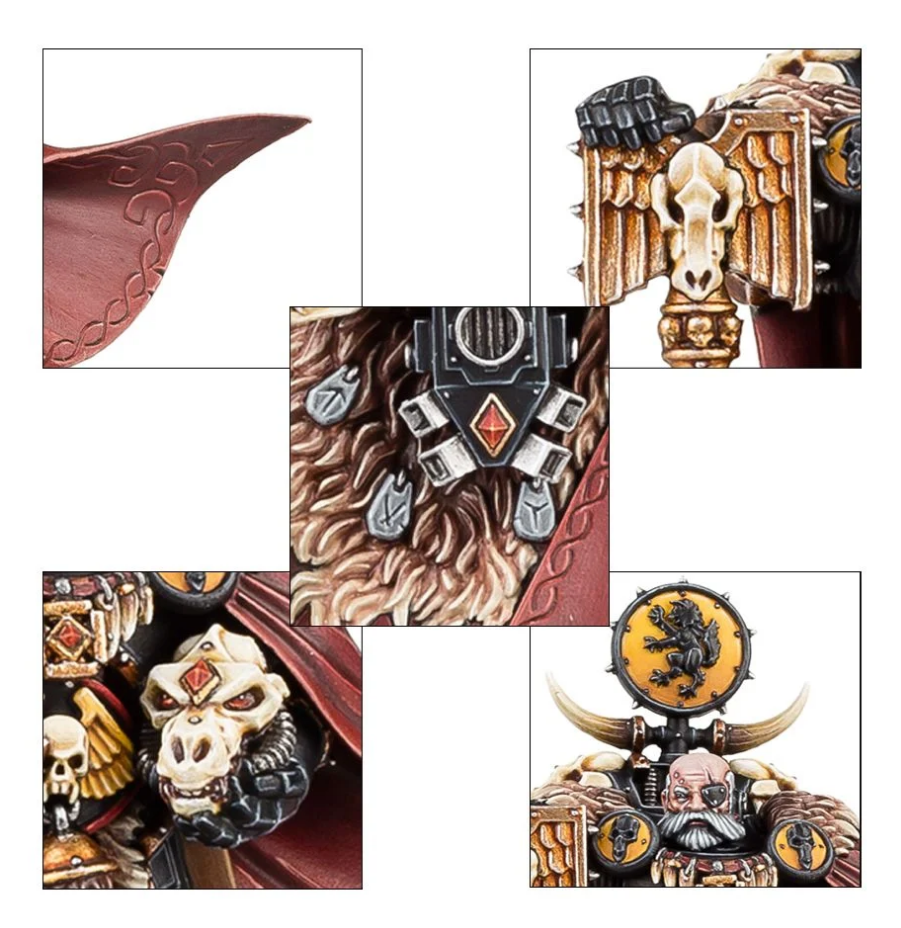53-17GW Набор Космические Волки. Ульрик Убийца  (Space Wolves Ulrik the Slayer) 53-17GW Набор Космические Волки. Ульрик Убийца  (Space Wolves Ulrik the Slayer)
