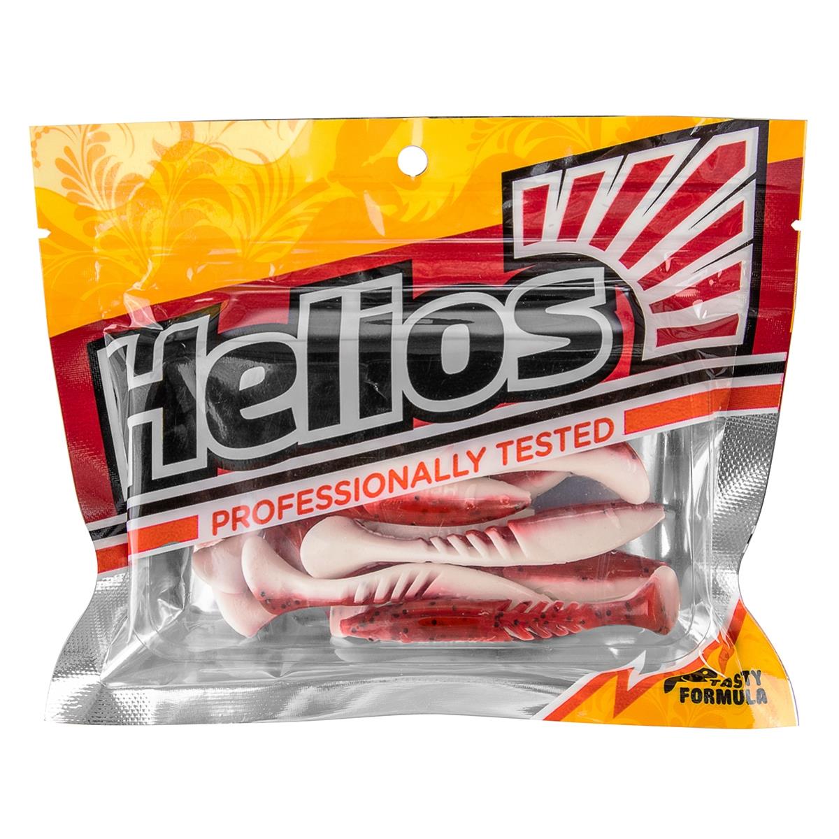 Виброхвост Slash 2,64"/6,7 см Red & White 10шт. (HS-19-003) Helios Виброхвост Slash 2,64"/6,7 см Red & White 10шт. (HS-19-003) Helios
