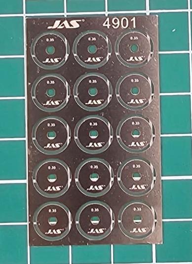 4901J Диск для ревитера  d 8.5 мм, шаг 0,35 мм, 15 шт.