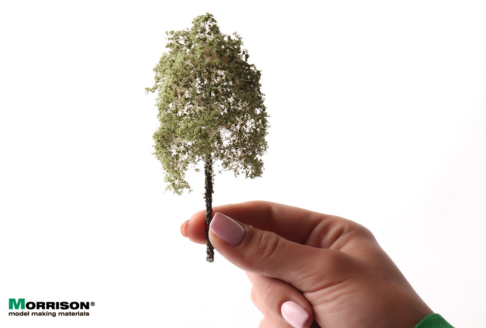 011dup010 10 см. Лиственное дерево для макета