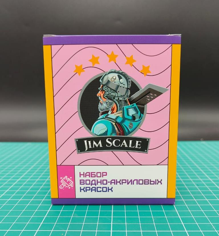 02.601JIM Набор красок по ткани Jim Scale "Флуоресцентные цвета" 02.601JIM Набор красок по ткани Jim Scale "Флуоресцентные цвета"