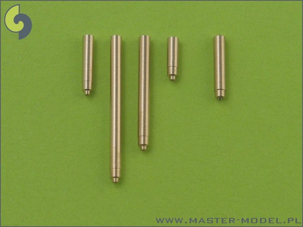 AM-48-023 Набор вооружения для P-38 Lightning поздних модификаций (стволы для Brownings 12,7мм и пушки 20мм)